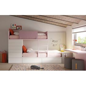 Dormitorio juvenil moderno 10 Lagrama Valencia