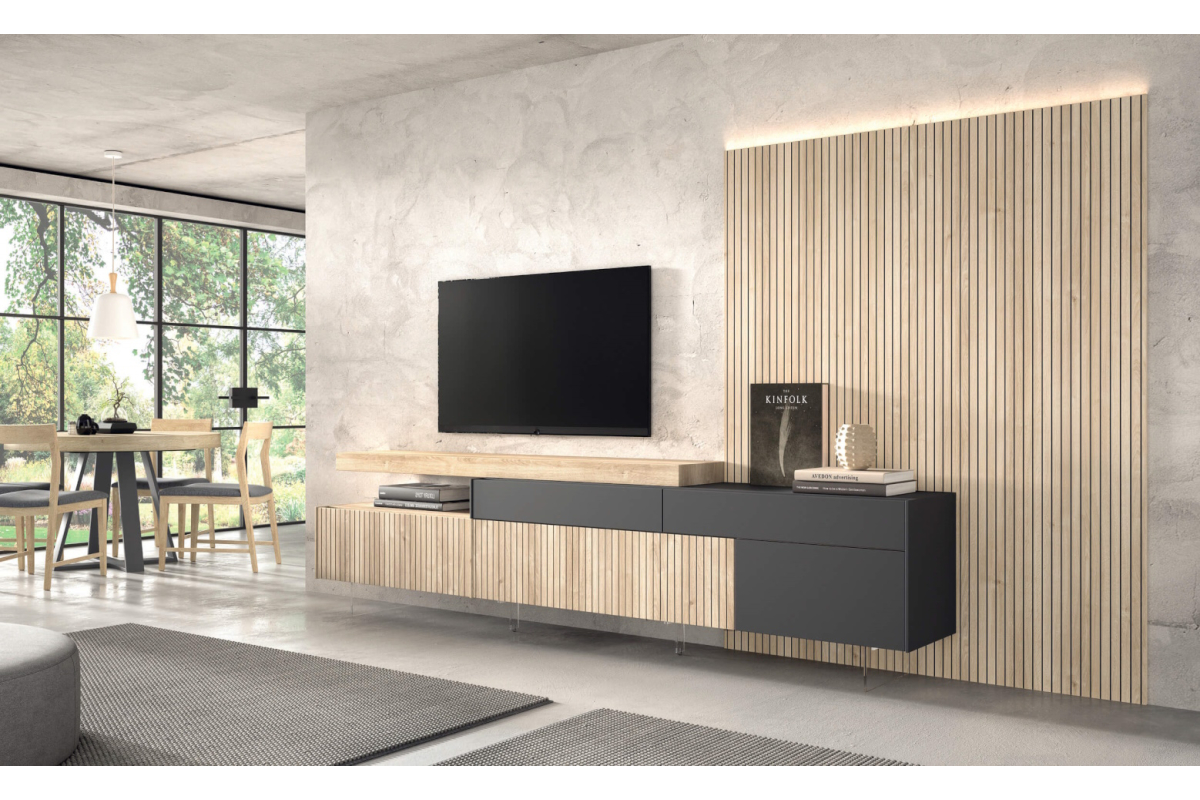 Mueble de comedor moderno de Kazzano colección New Royal 211