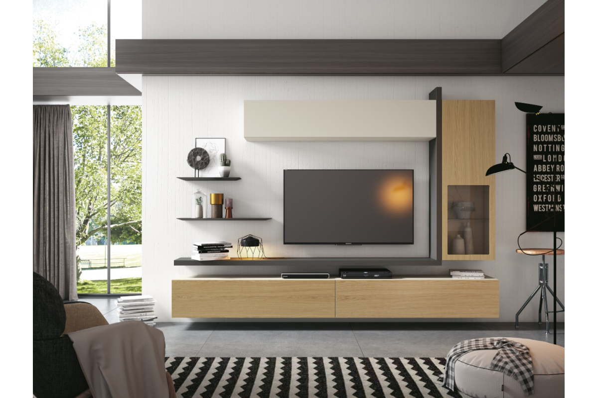 Mueble comedor moderno de Bocubi Mobiliario colección Ilusion Day 18
