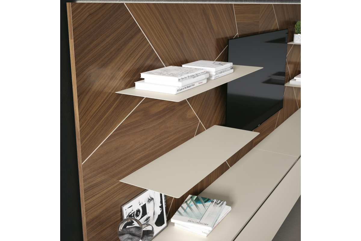 Mueble comedor moderno de Bocubi Mobiliario colección Ilusion Day 45 detalle