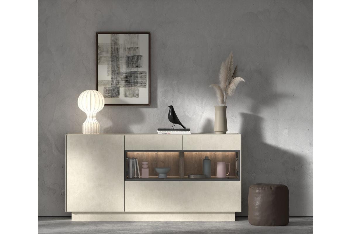 Mueble aparador moderno de comedor de Kazzano colección New Royal 76