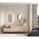 Mueble aparador con espejos comedor moderno de Kazzano colección New Royal 201-B