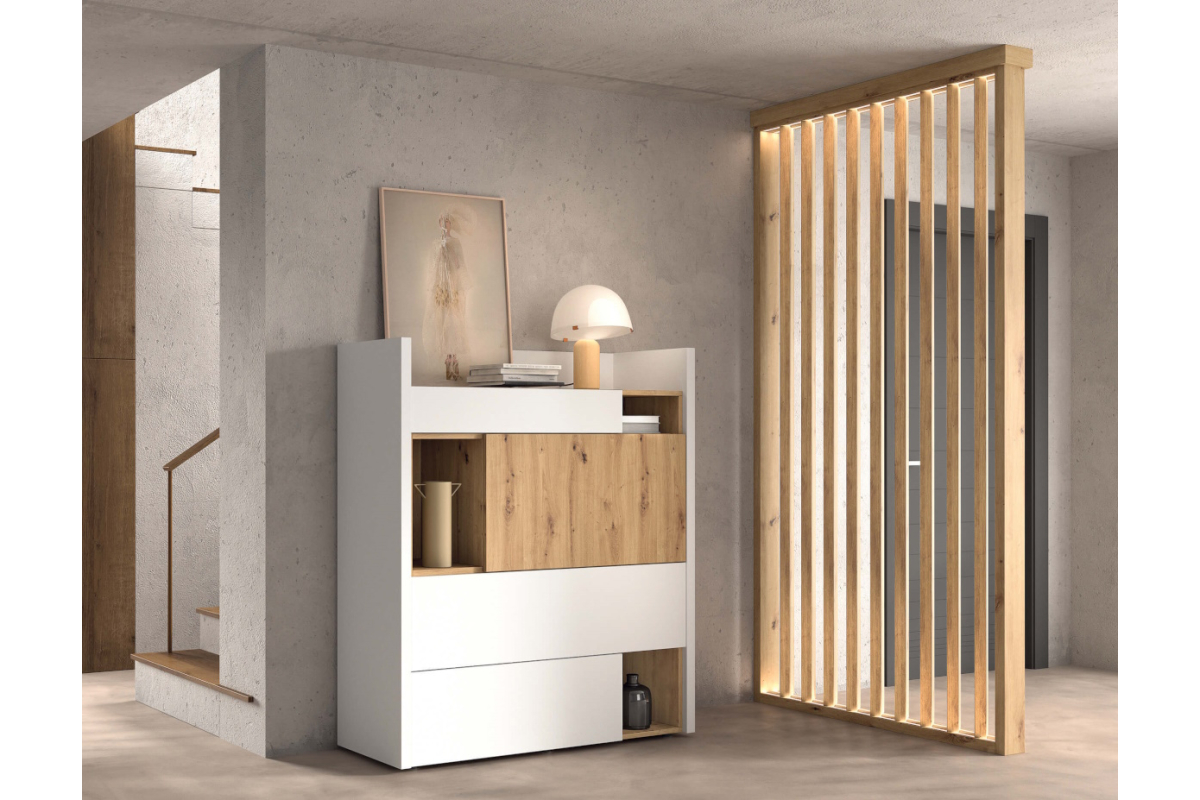 Mueble aparador moderno de comedor de Kazzano colección New Royal 227