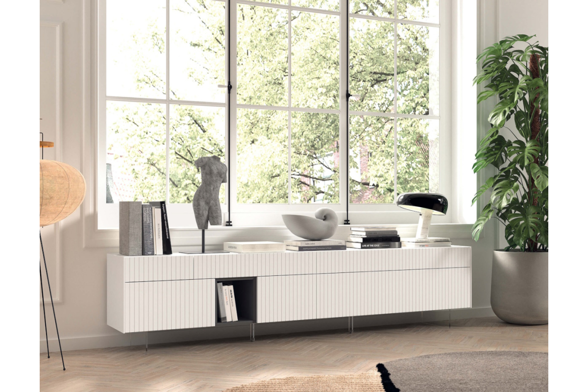 Mueble aparador moderno de comedor de Kazzano colección New Royal 204