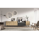 Mueble de TV moderno de comedor Kazzano colección New Royal 01