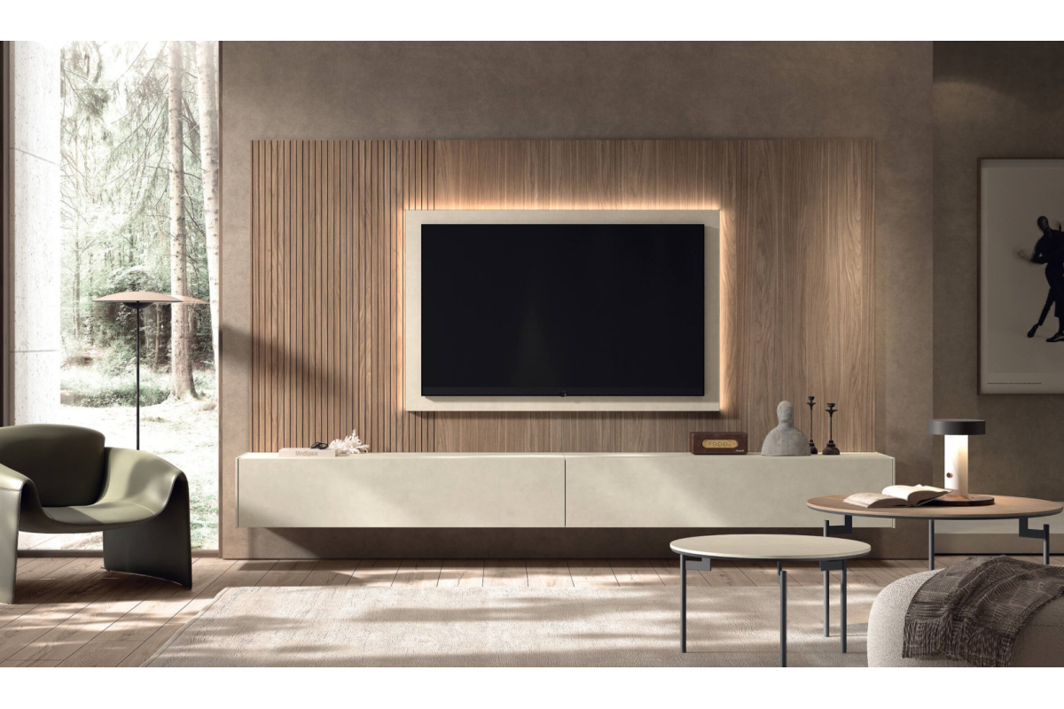Mueble de TV moderno de comedor Kazzano colección New Royal 213