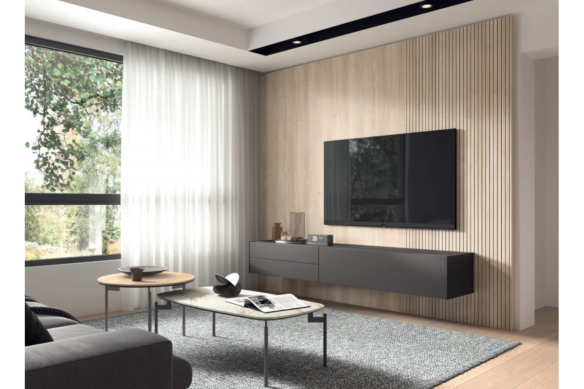 Mueble de TV moderno de comedor  Kazzano colección New Royal 219