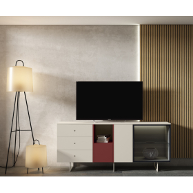 Mueble de TV moderno comedor Bocubi Mobiliario colección Ilusion Brave 06