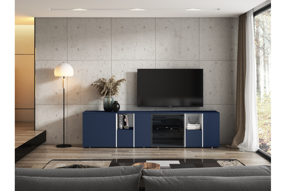 Mueble de TV moderno comedor Bocubi Mobiliario colección Ilusion Brave 09