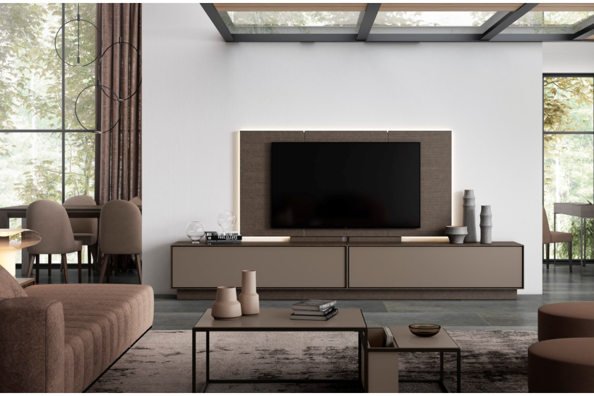 Mueble de TV moderno de salón A. Brito mobiliario colección Ideas 738