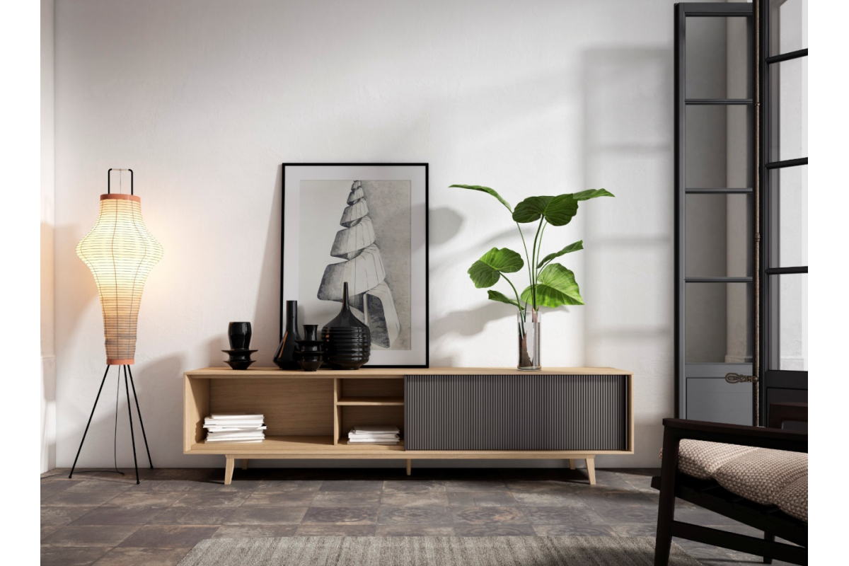 Mueble de TV moderno de salón A. Brito mobiliario colección Ideas 706