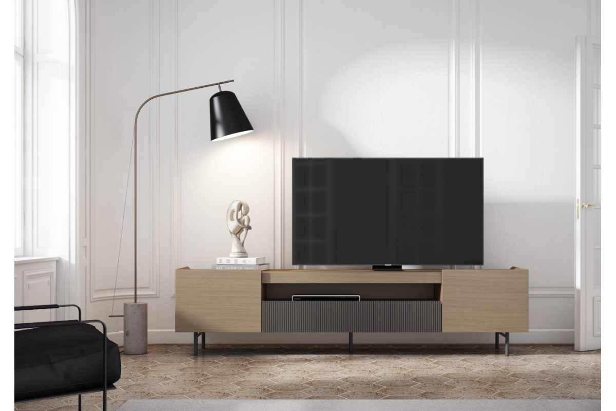 Mueble de TV moderno de salón A. Brito mobiliario colección Ideas 722