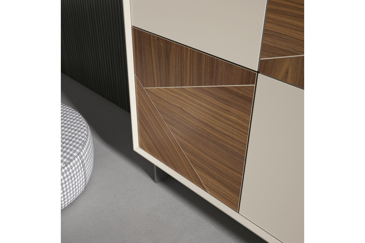 Detalle mueble aparador moderno de Bocubi Mobiliario colección Ilusion Day 38