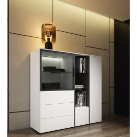 Mueble aparador moderno de comedor de Bocubi Mobiliario colección Ilusion Brave 10