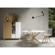 Mueble aparador moderno y mesa con sillas de comedor de Bocubi Mobiliario colección Ilusion Brave 10