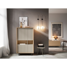 Mueble aparador con diseño de salón A. Britos Ideas 701