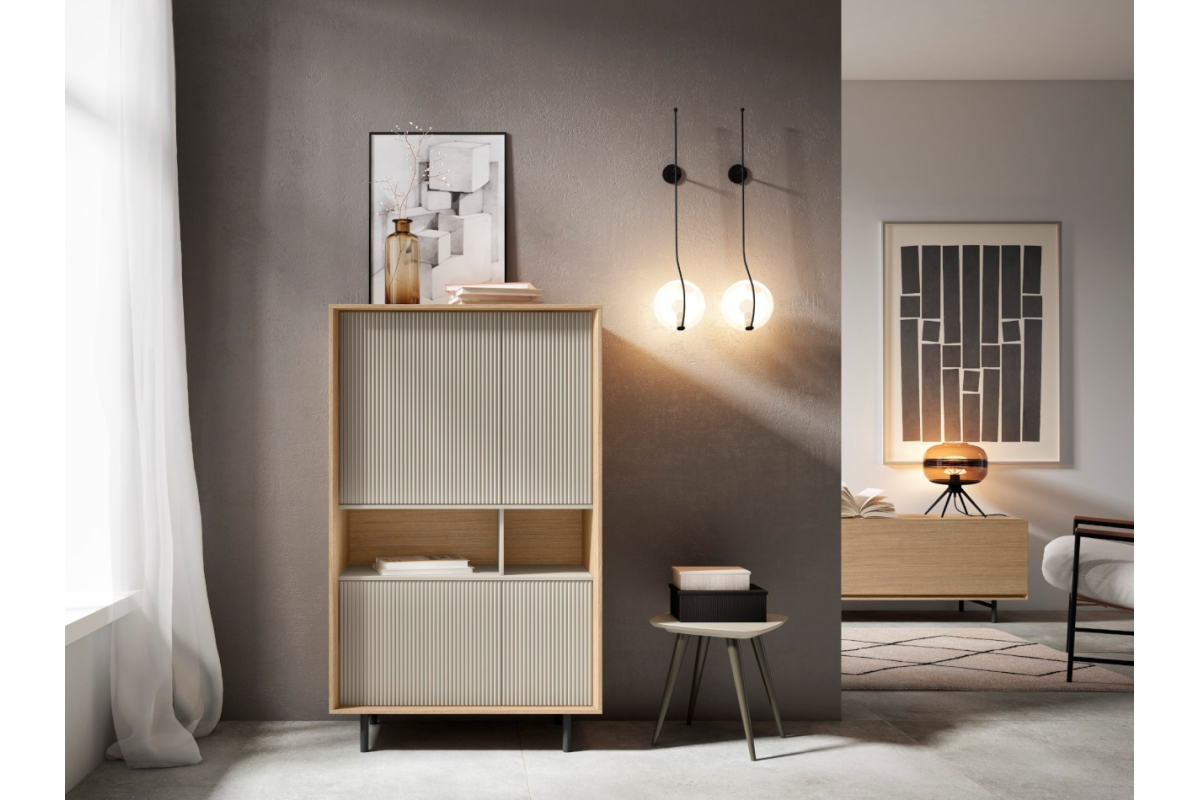 Mueble aparador con diseño de salón A. Britos Ideas 701