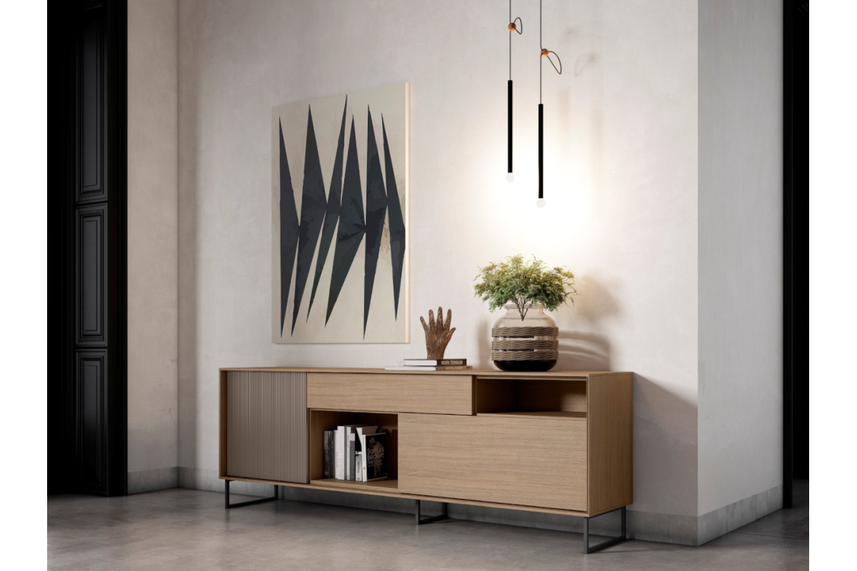 Mueble aparador con diseño de comedor A. Britos colección Ideas 723