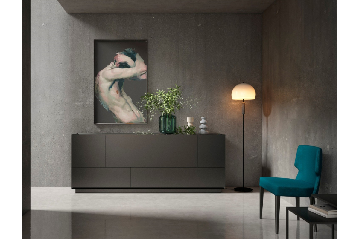 Mueble aparador con diseño de comedor A. Britos colección Ideas 735