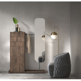 Mueble recibidor moderno con perchero Kazzano New Royal 122