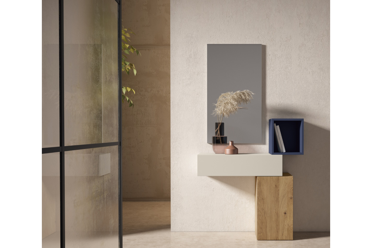 Mueble recibidor moderno Bocubi Mobiliario Ilusion Brave 58