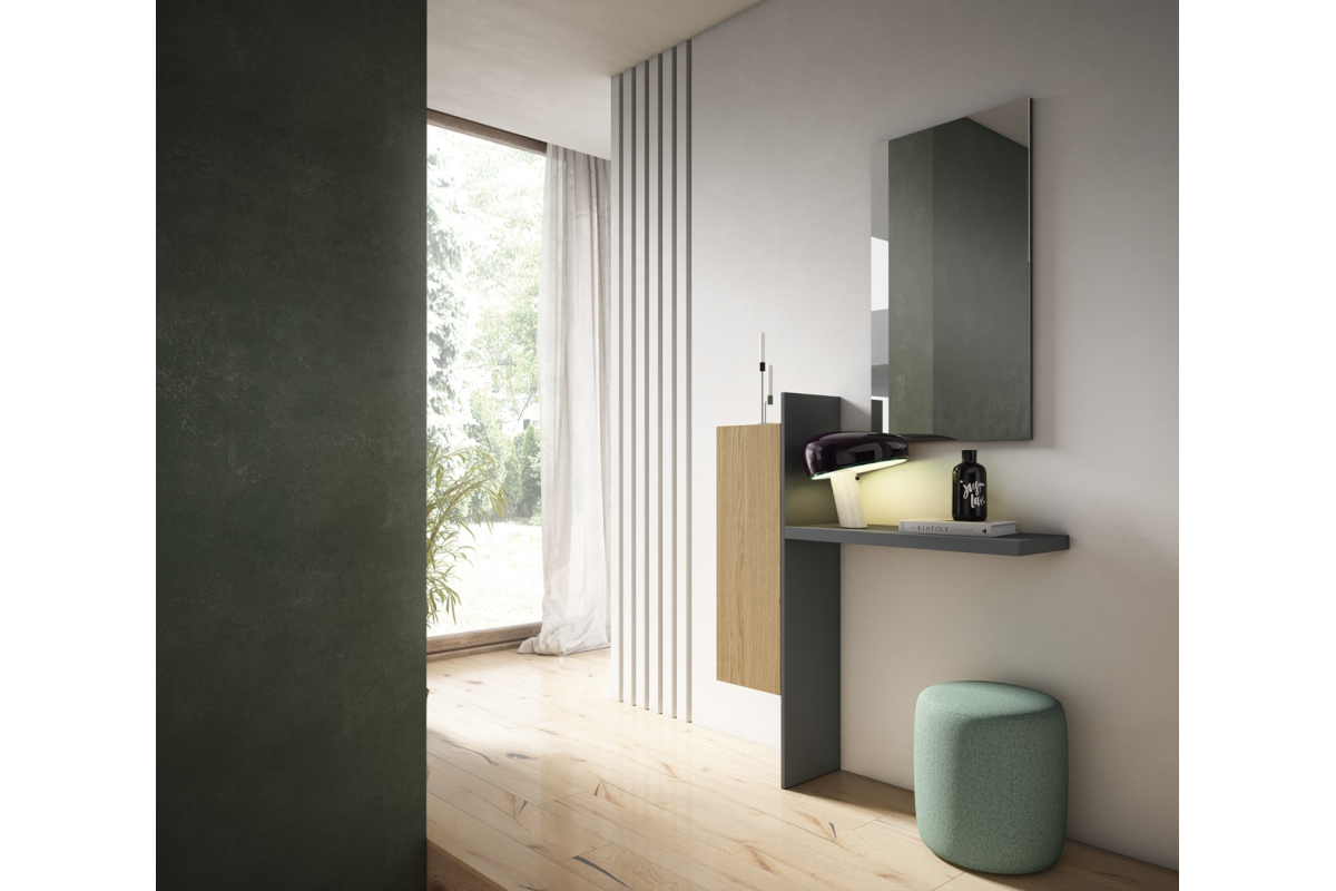 Mueble recibidor moderno Bocubi Mobiliario Ilusion Brave 62