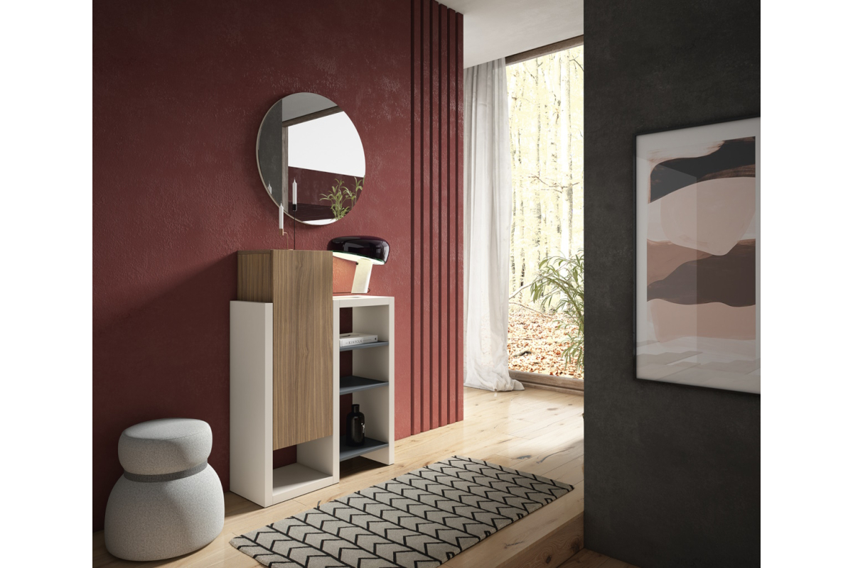 Mueble recibidor moderno Bocubi Mobiliario Ilusion Brave 68