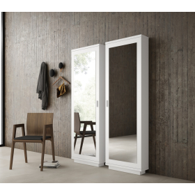 Mueble zapatero moderno con espejo Bocubi Mobiliario Ilusion Brave 36