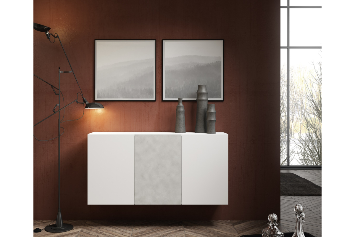 Mueble recibidor zapatero moderno Bocubi Mobiliario Ilusion Brave 27