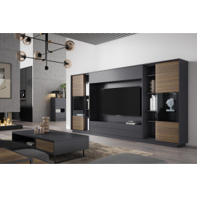 Mueble de comedor librería moderno de A. Britos colección Ideas 731