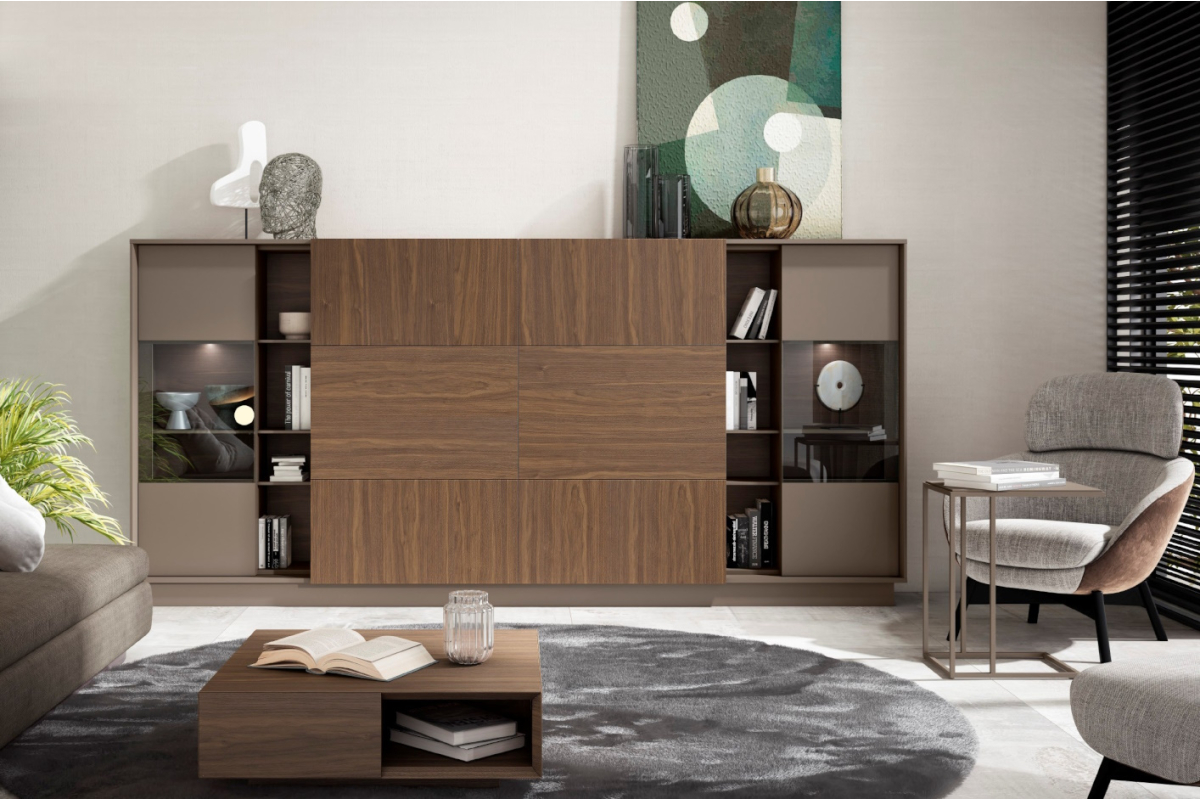 Mueble de comedor librería moderno A. Britos colección Ideas 740
