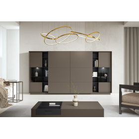 Mueble de comedor librería moderno de A. Britos colección Ideas 739