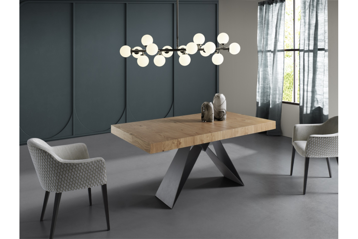 Mesa de comedor moderna extensible modelo Stato de Indesan.jpg