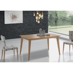 Mesa de comedor extensible con diseño moderno modelo Nordic de Indesan