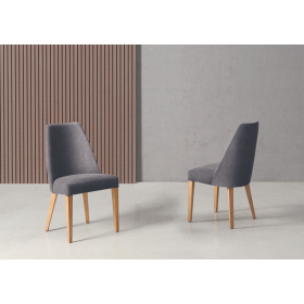 Silla tapizada moderna de comedor modelo Aitana de Funcional Mobiliario Altair