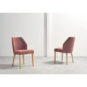 Silla tapizada moderna de comedor modelo Alisa de Funcional Mobiliario Altair