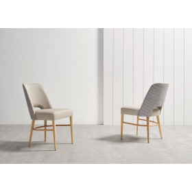 silla tapizada moderna de comedor modelo Inca de Funcional Mobiliario Altair