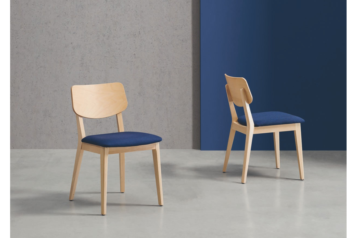 Silla moderna de comedor modelo Lifra de Funcional Mobiliario Altair