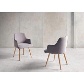 Sillón tapizado moderno de comedor modelo Drom de Funcional Mobiliario Altair