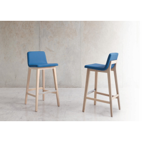 Taburete cocina tapizado moderno modelo Blex de comedor de Funcional Mobiliario Altair