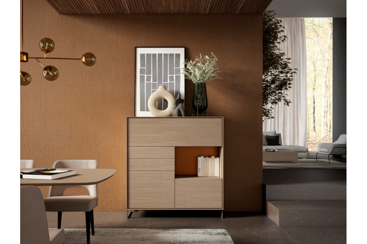 Mueble aparador con diseño de salón A. Britos colección Ideas 720