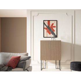 Mueble aparador bar con diseño moderno para salón A. Britos colección Ideas 718