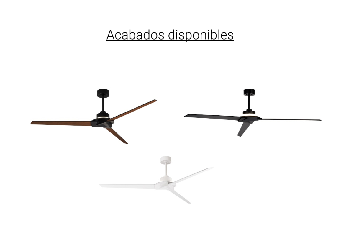 Ventiladores de techo colección Brisa de Mantra Iluminación