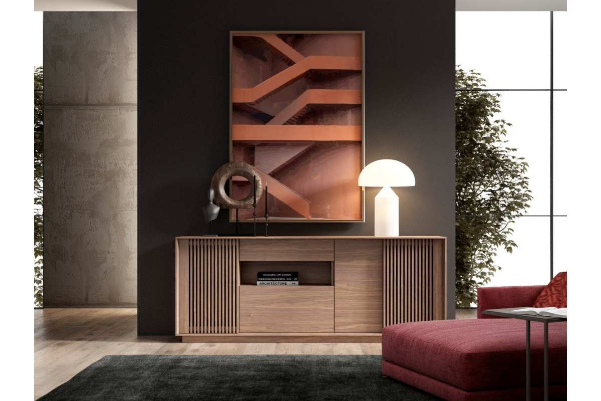 Mueble aparador con diseño de comedor A. Britos colección Ideas 726A