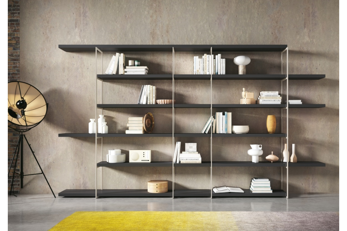 Mueble estantería moderna de Bocubi Mobiliario colección Ilusion Day 41