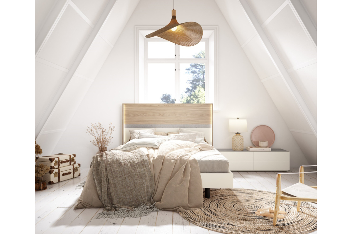 Dormitorio de matrimonio moderno torga mobiliario nativ home 02