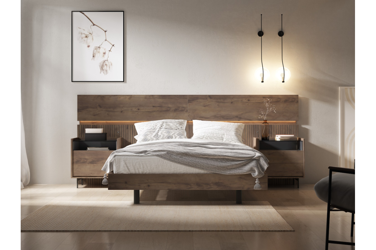 Dormitorio de matrimonio moderno torga mobiliario nativ home 14