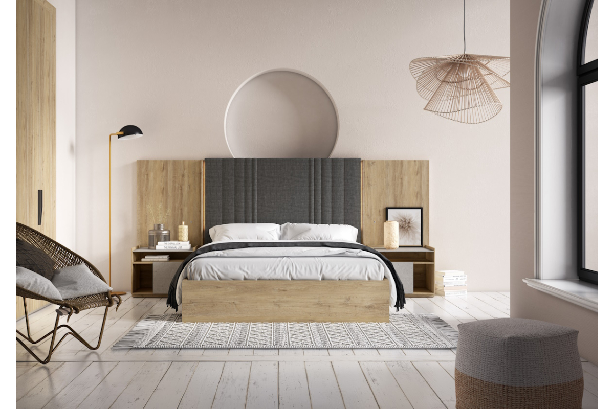 Dormitorio de matrimonio moderno torga mobiliario nativ home 17