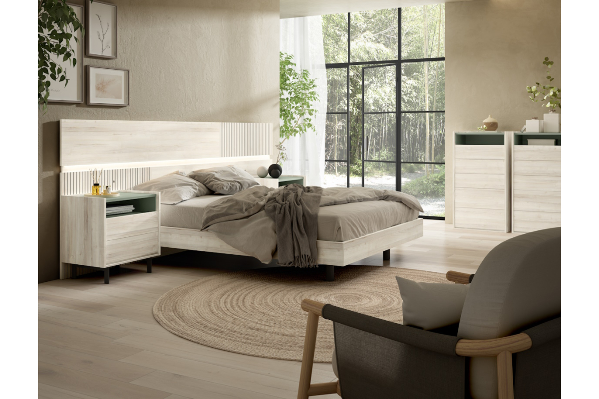 Dormitorio de matrimonio moderno torga mobiliario nativ home 18