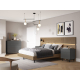 Dormitorio de matrimonio moderno torga mobiliario nativ home 19